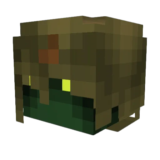twomaslove Minecraft avatar head, 3D render