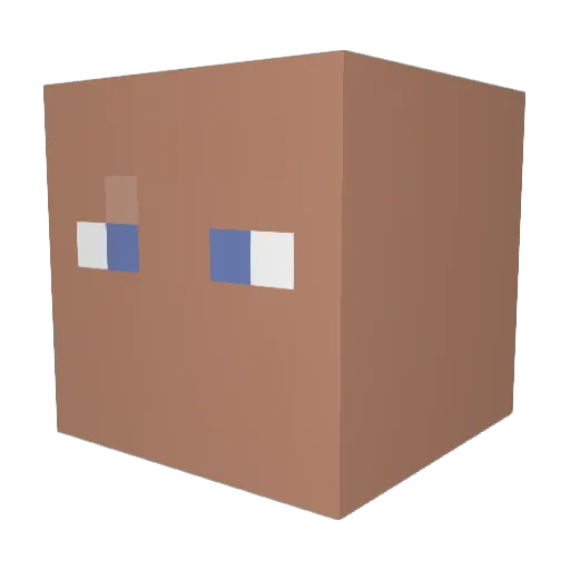 twonski69 Minecraft avatar head, 3D render