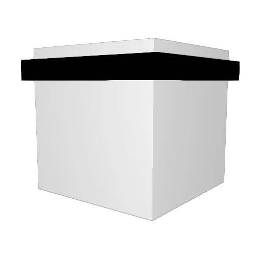 twotoi Minecraft avatar head, 3D render