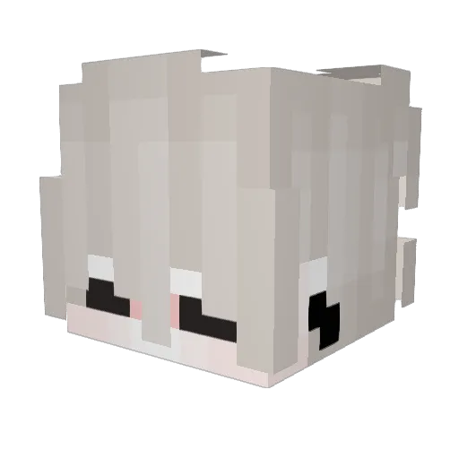 twp_artz Minecraft avatar head, 3D render