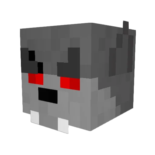 twzziy Minecraft avatar head, 3D render