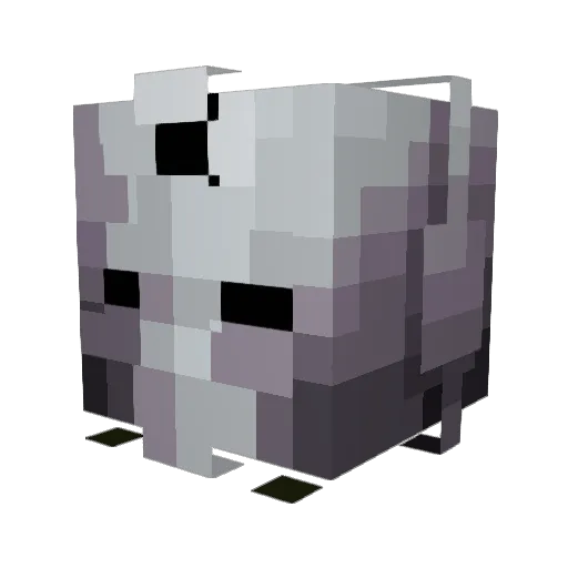 txcticall Minecraft avatar head, 3D render