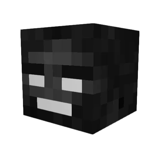 txjck Minecraft avatar head, 3D render
