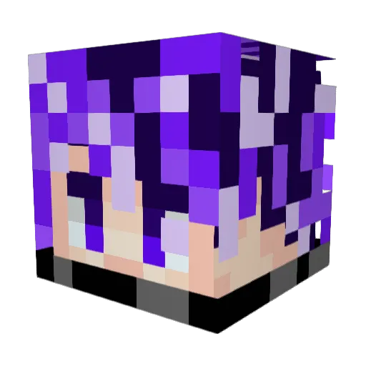 txpsr89 Minecraft avatar head, 3D render