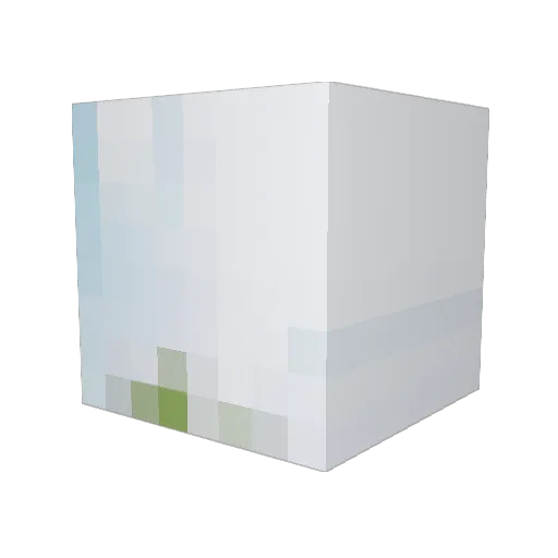 txusz Minecraft avatar head, 3D render