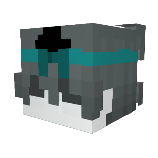 txxn_ Minecraft avatar head, 3D render