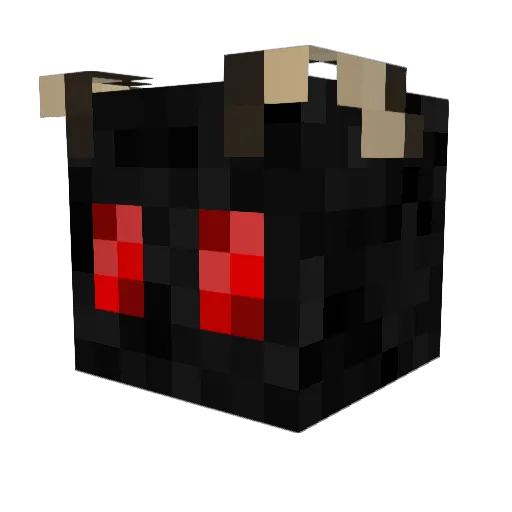 txzza Minecraft avatar head, 3D render