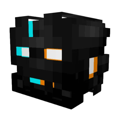 ty6938 Minecraft avatar head, 3D render