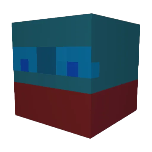 Minecraft-Avatar von ty_lol: Kopf als 3D-Render