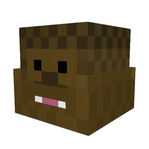 tyastro Minecraft avatar head, 3D render