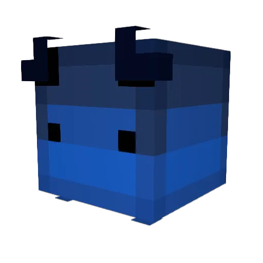tybeewo Minecraft avatar head, 3D render