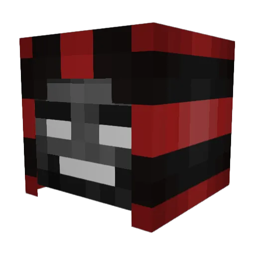 tybeta20 Minecraft avatar head, 3D render