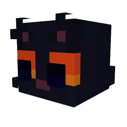 tybros70 Minecraft avatar head, 3D render