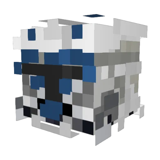 tycho993 Minecraft avatar head, 3D render