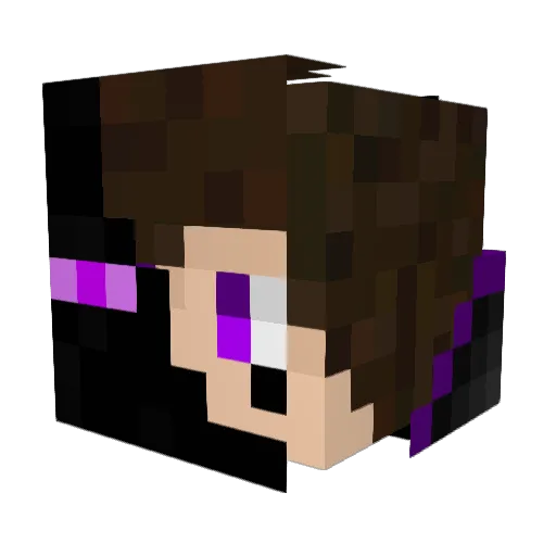 tykohl Minecraft avatar head, 3D render