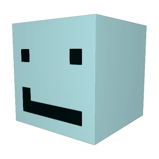 tylerlags Minecraft avatar head, 3D render
