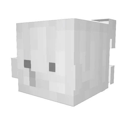 tylersleeps Minecraft avatar head, 3D render