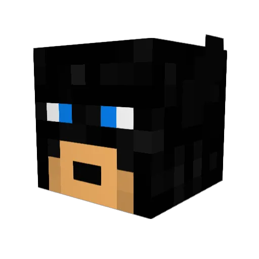 tylerstevenc Minecraft avatar head, 3D render