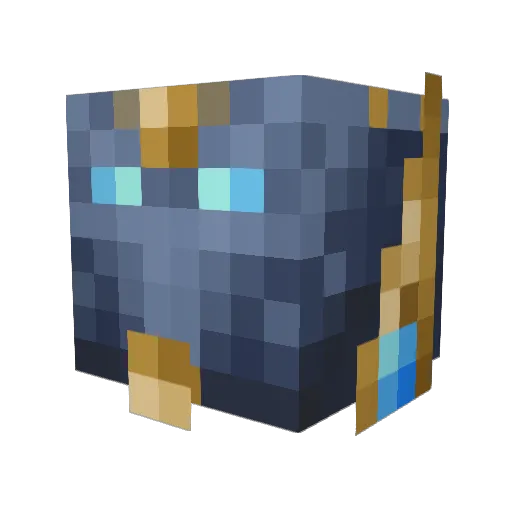 tylerstrong14 Minecraft avatar head, 3D render