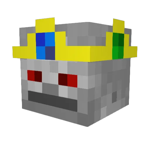 tyman761 Minecraft avatar head, 3D render