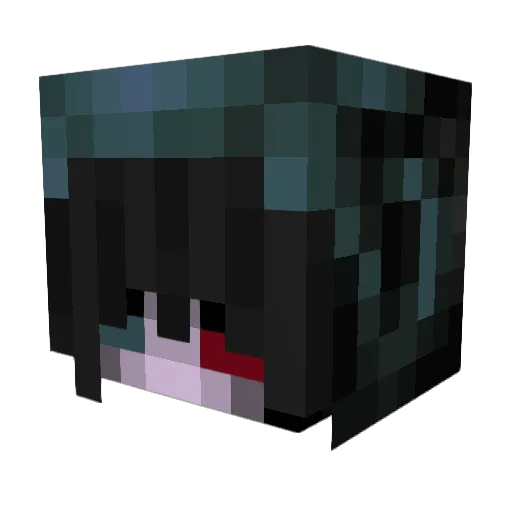 tymci Minecraft avatar head, 3D render