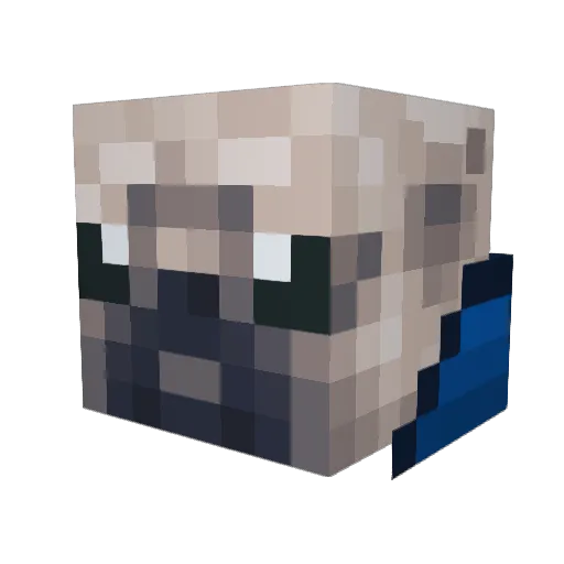typhoon2002 Minecraft avatar head, 3D render