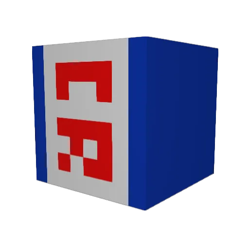 typhoon5 Minecraft avatar head, 3D render