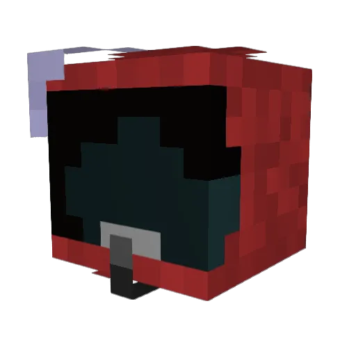 typicalkarma Minecraft avatar head, 3D render