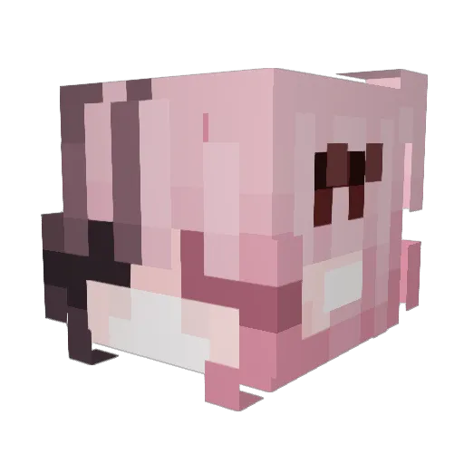typicalkelpie Minecraft avatar head, 3D render