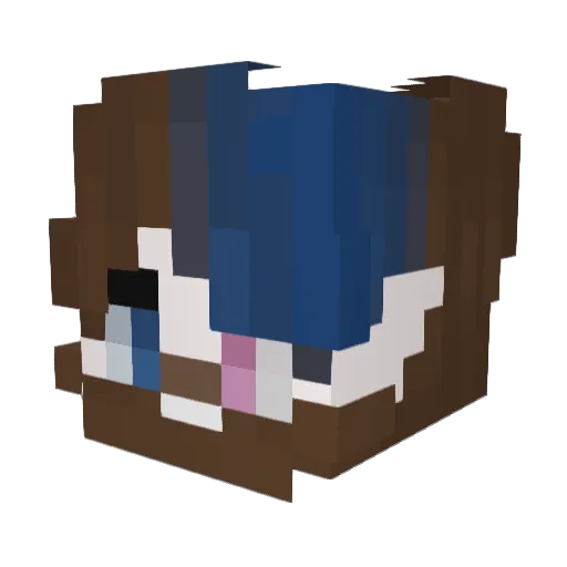 typx05 Minecraft avatar head, 3D render