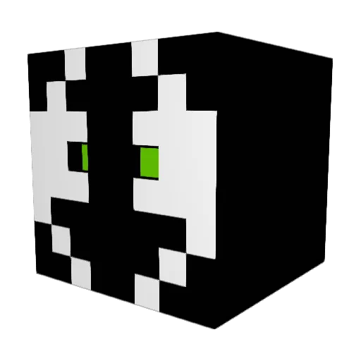 tyrex15 Minecraft avatar head, 3D render