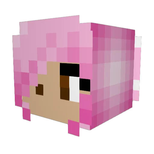 tyronethewizard Minecraft avatar head, 3D render