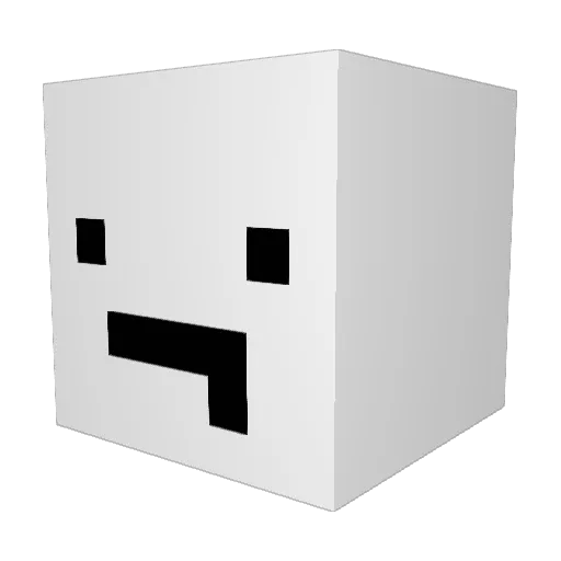 tysaal3498 Minecraft avatar head, 3D render