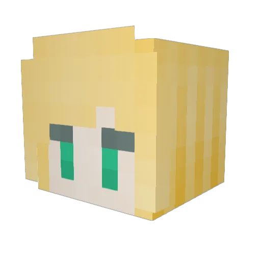 tyshinn0415 Minecraft avatar head, 3D render