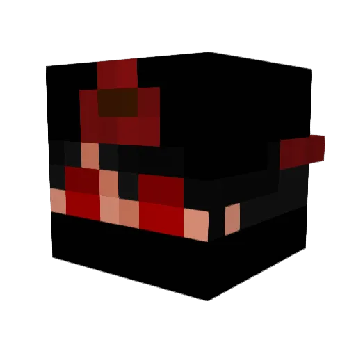 tyson91 Minecraft avatar head, 3D render