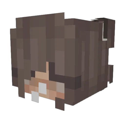 tysonconnolly Minecraft avatar head, 3D render