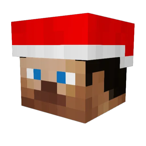 tysonsloth Minecraft avatar head, 3D render