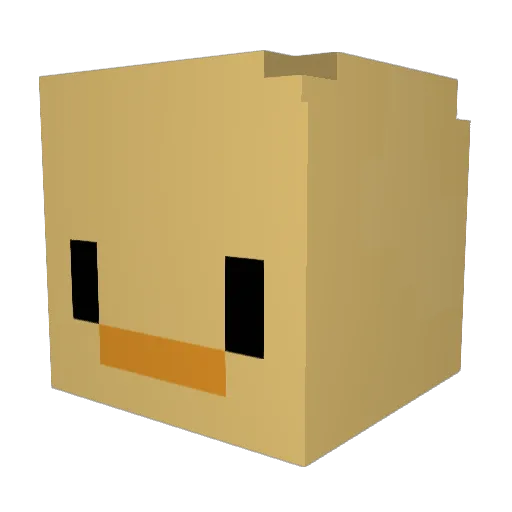 tyspromiseland Minecraft avatar head, 3D render