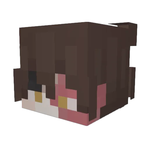tysyn Minecraft avatar head, 3D render