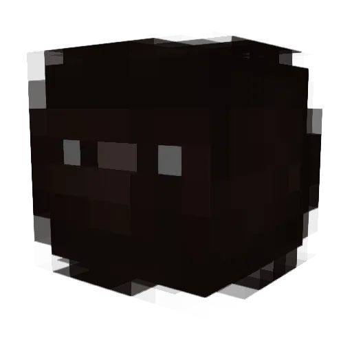 tzht Minecraft avatar head, 3D render