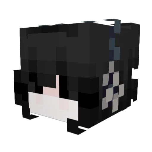 tzj123 Minecraft avatar head, 3D render
