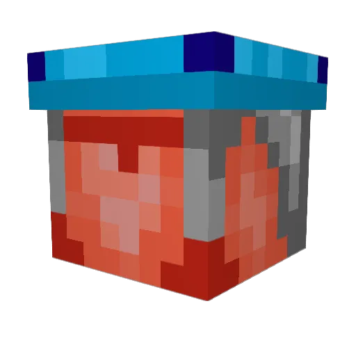tzsd Minecraft avatar head, 3D render
