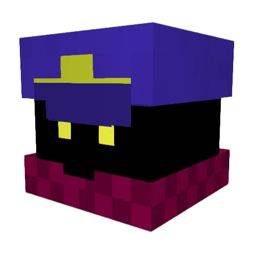 u1rou16 Minecraft avatar head, 3D render