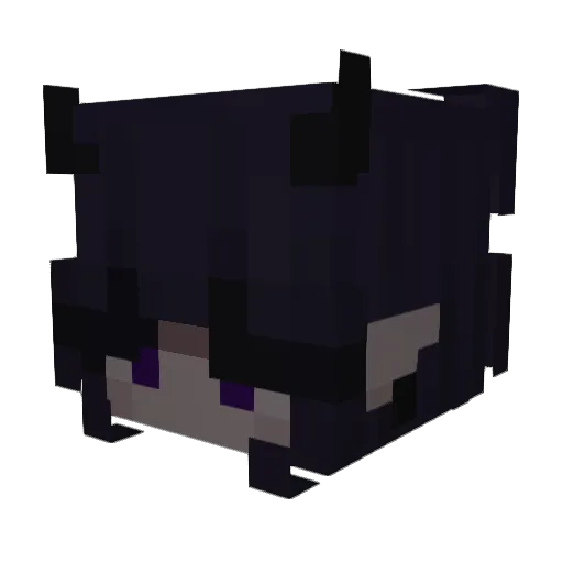 uCloudd Minecraft avatar head, 3D render