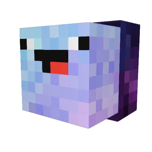 uMisst Minecraft avatar head, 3D render