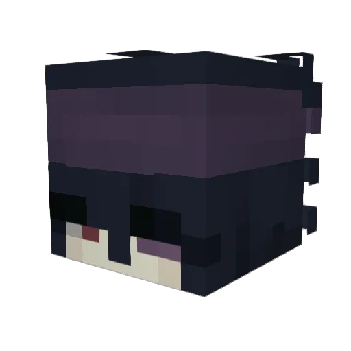 uSwift Minecraft avatar head, 3D render