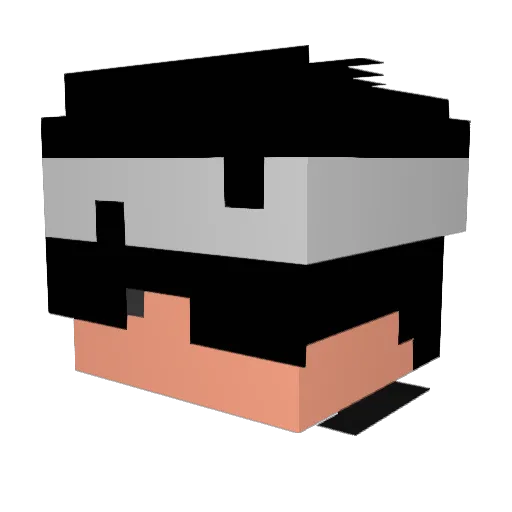 uTryhard_ Minecraft avatar head, 3D render