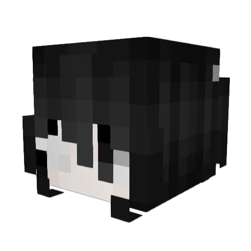 u_uo Minecraft avatar head, 3D render