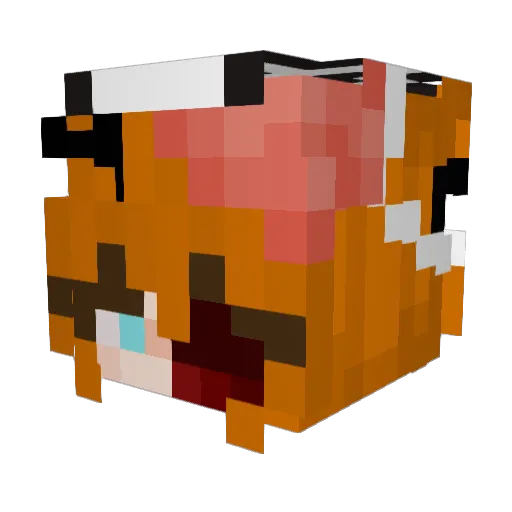 Minecraft-Avatar von uanzbeke: Kopf als 3D-Render