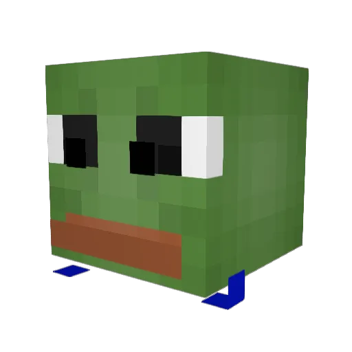 uborka59 Minecraft avatar head, 3D render